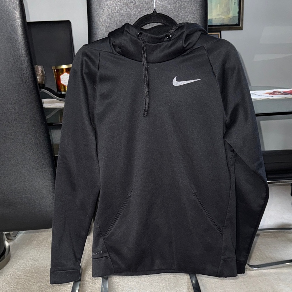 Nike Men's Black Performance Jacket with Hood